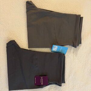 Lot of 2 Yummie Women's Rachel Shaping Leggings Cotton Stretch NWT Large